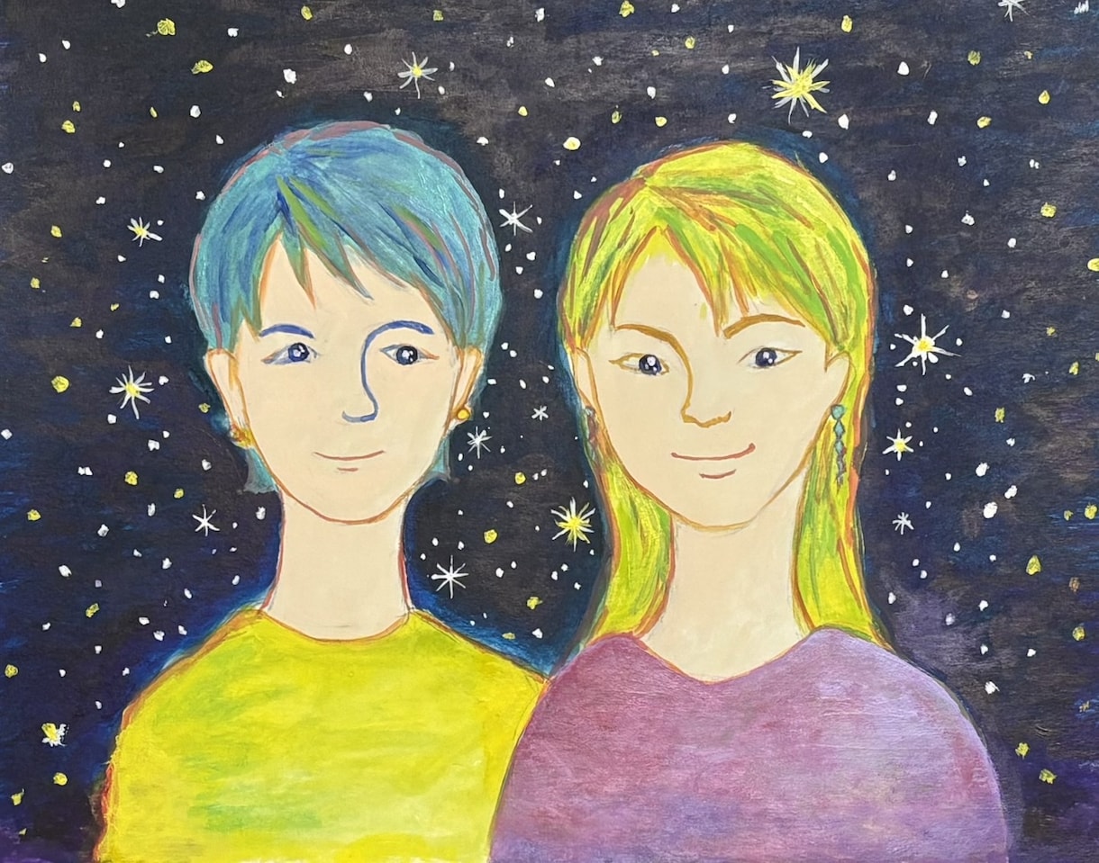 自然体な優しいイラストを描きます お写真や情報を元にイメージして作成致します。 イメージ2