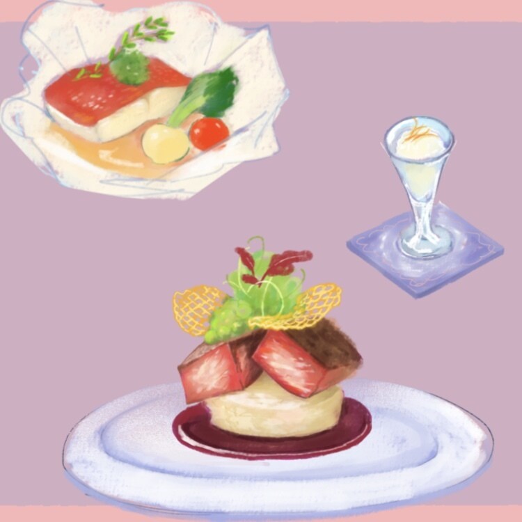 商用歓迎☆絵本タッチ食品イラスト描きます 雑誌やHP、メニュー表を可愛く彩ります！翌日納品可能 イメージ3