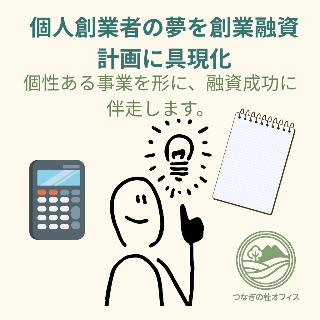 個人創業者の夢を創業融資計画に具現化します 想いを言語化し、事業モデルに落とし込む伴走支援。 イメージ1