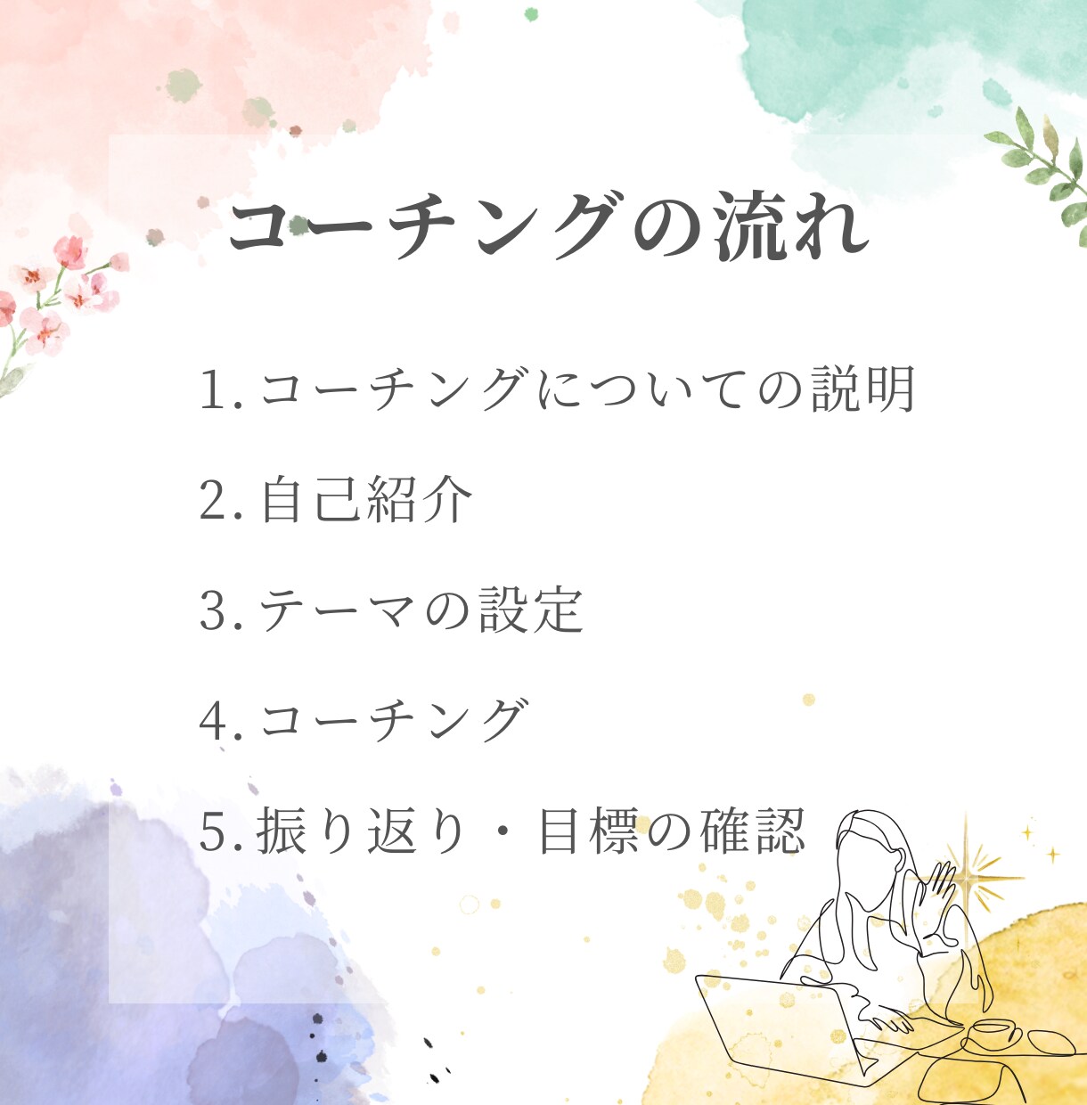 コーチングでやりたいことを見つけて後押しします 自己理解を深め、目標達成へ一歩を踏み出しませんか？ イメージ3
