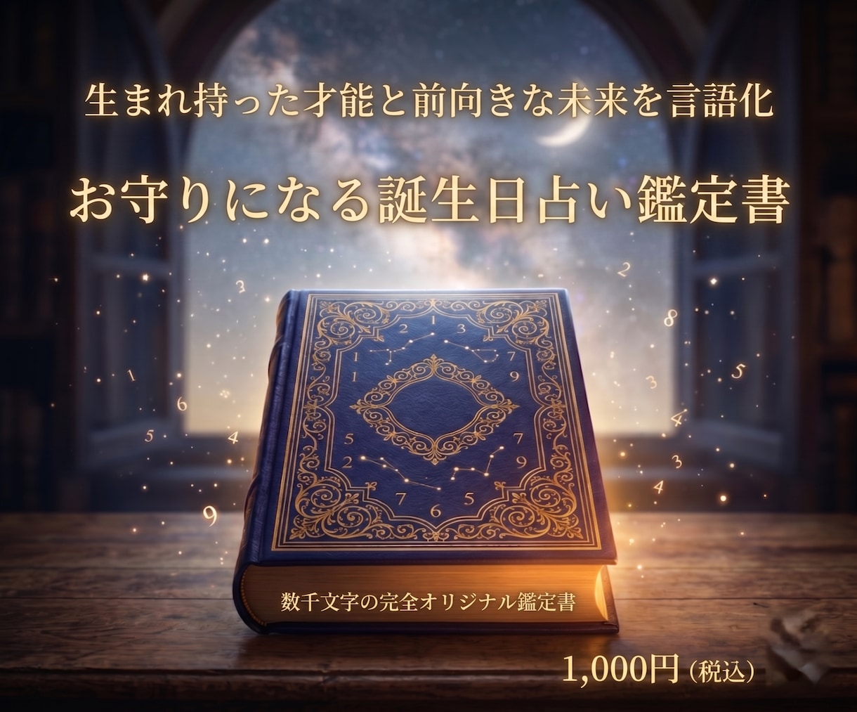 モヤモヤを希望に！誕生日占い鑑定書を作成します 生年月日から才能を紐解き、前向きな未来を言語化します イメージ1