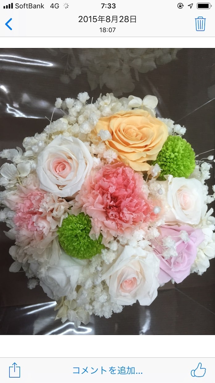 大切なお花をリメイクできます プロポーズのお花やブライダルブーケを残しませんか？ イメージ2