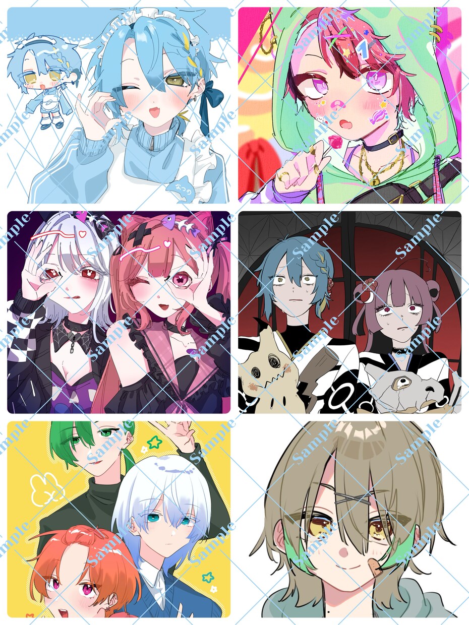 SDイラストや簡易的な等身イラスト描きます アイコンなどにオススメ！納期早めです‪‪！ イメージ8