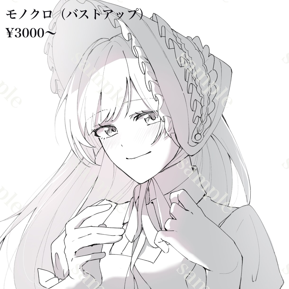 バストアップ、アイコンなどのイラストを描きます 明暗のついた綺麗めのイラストが得意です イメージ10