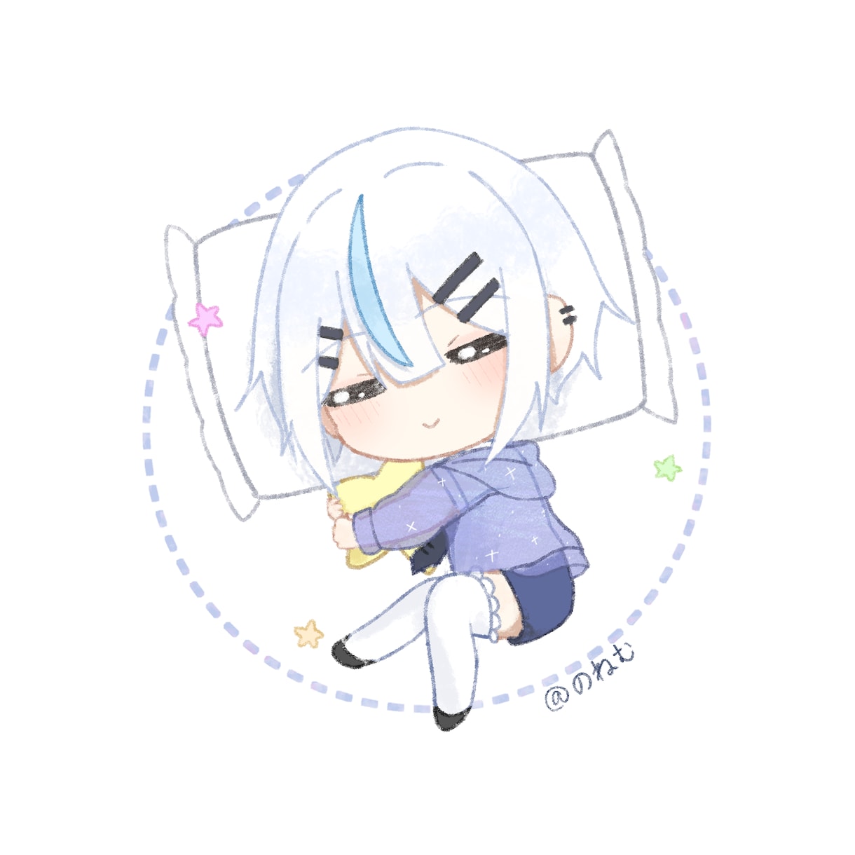 透明感かわいいSDキャラ描きます 透明感のあるやわらかい塗りで丁寧に仕上げます◎修正対応あり イメージ4