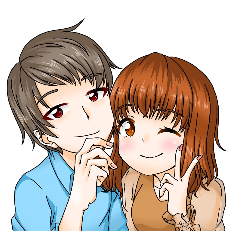 躍動感溢れるアイコン描きます あなた好みのアイコンに仕上げます！ イメージ1