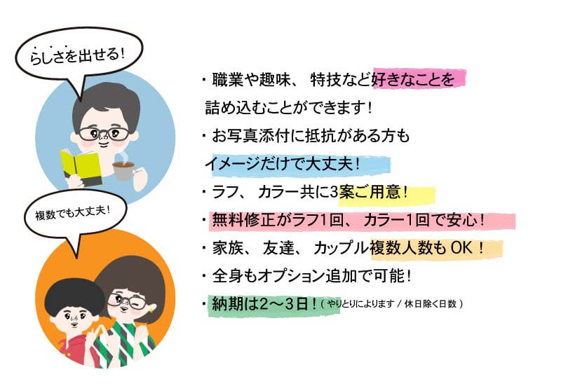 ワクワクするオリジナルアイコン描きます ★自分らしいを詰め込んだ、差がつくイラスト★ イメージ4
