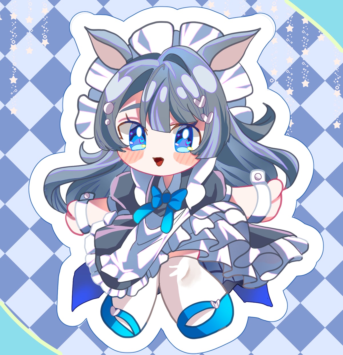 商業利用OK！可愛いみにキャラを製作します お目目ぱっちりのかわいいデフォルメ表現！グッズなどにも！ イメージ2