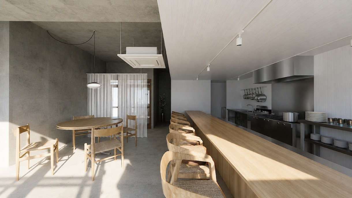 賑わいがカフェの空気感をつくる店舗を提案します 居心地の良く、来たくなるようなデザインを提案します イメージ7