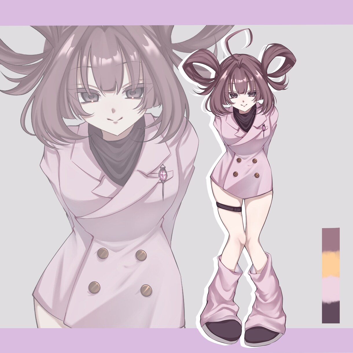 目を惹くキャラクターイラストを描きます アイコン、立ち絵、ミニキャラ、魅力を最大限に生かします イメージ2