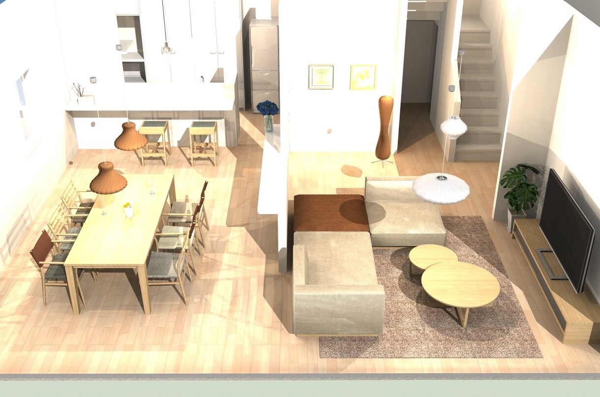 3Dシミュレーションを通してご提案致します 専門...｢商店建築｣｢I’mhome｣掲載実績有♥´- イメージ5
