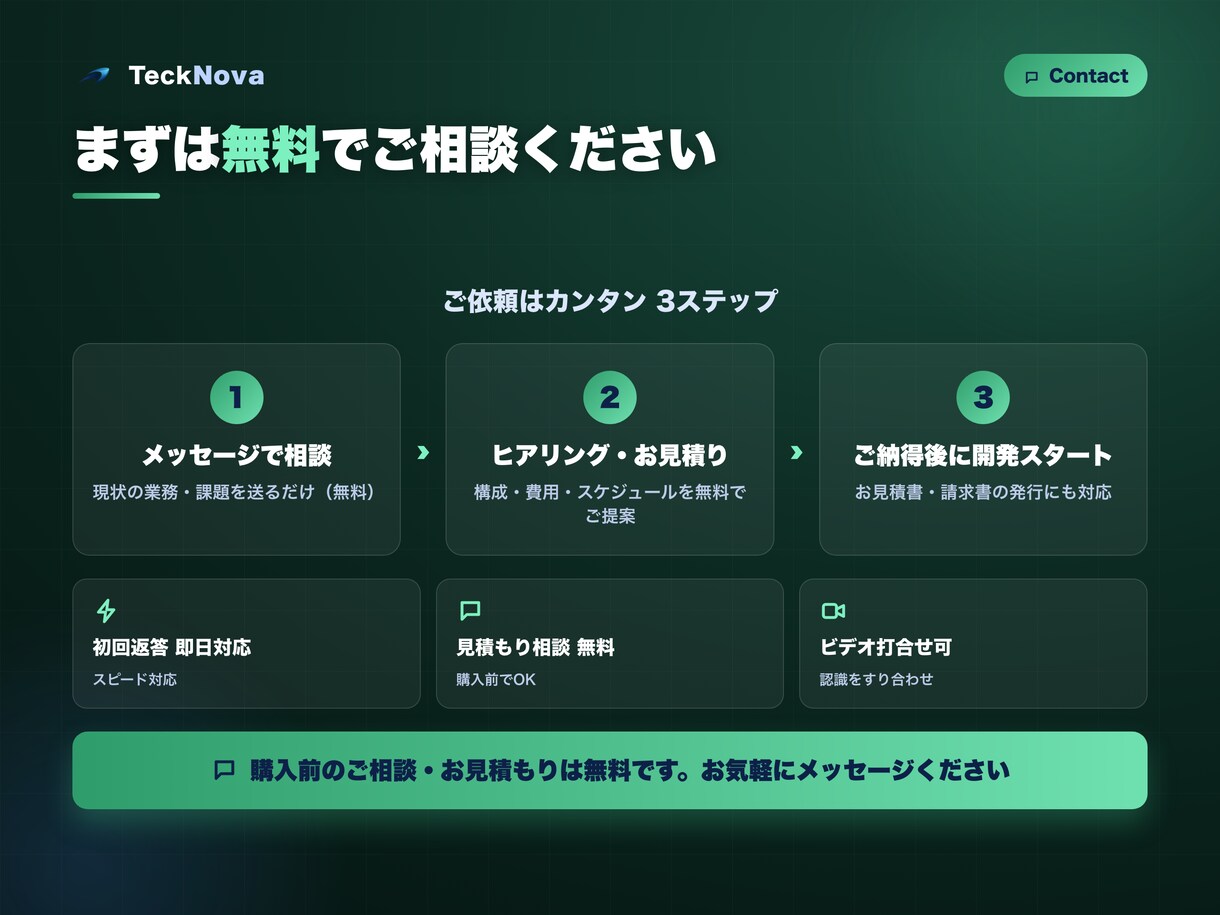 法人向け業務Webシステムを開発します 請求・在庫・勤怠・社内ツール／運用保守まで一括対応 イメージ7