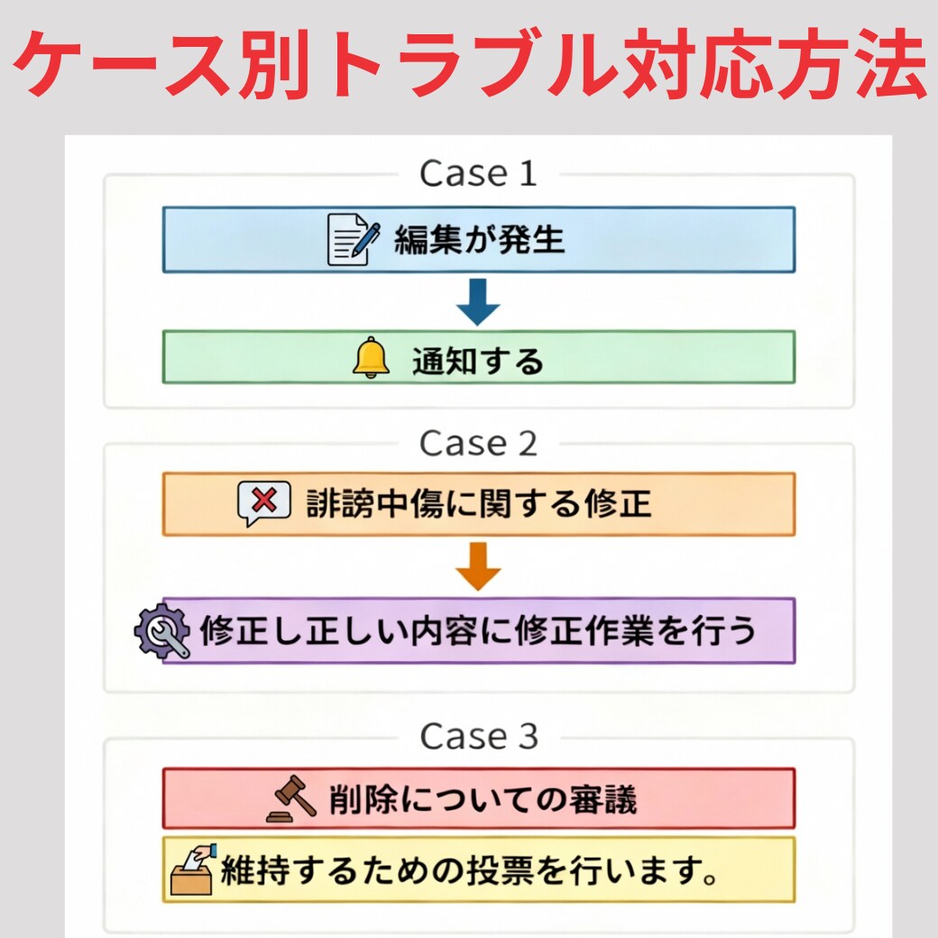 wikipedia記事を24時間監視し保護します LLMO,GEO,AIO対策！ウィキペディアページの保護。 イメージ8