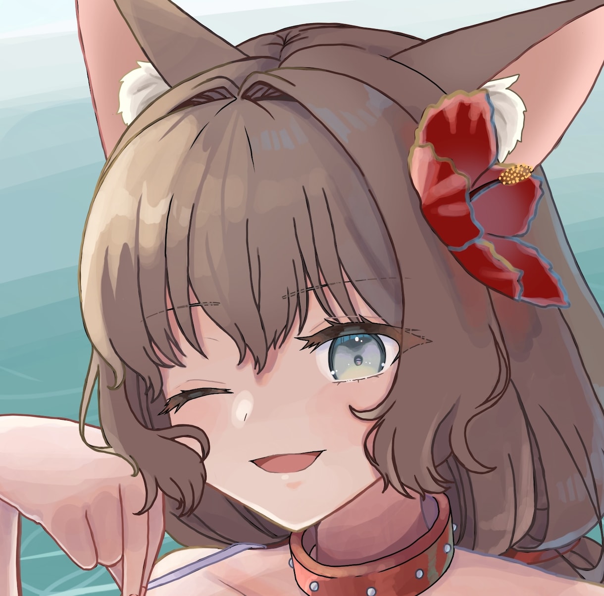歌ってみたや動画用のイラストを描きます 水彩のような優しいタッチの動画イラストを描きます！ イメージ1