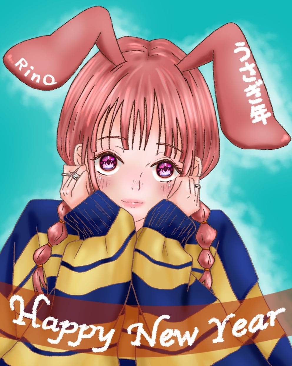 アニメテイストで明るい似顔絵をお描きします プレゼント/記念日/還暦のお祝い/snsアイコン/大人数OK イメージ7