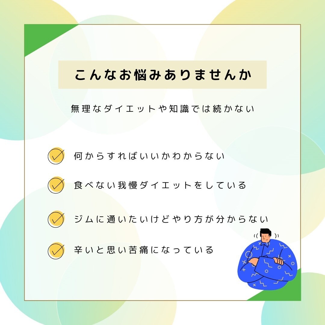 プロが貴方のダイエット/筋肉増強をお手伝い致します やり方が分からないかつ続かない貴方へ送る永久メソッド。 イメージ3