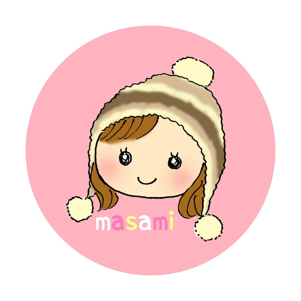 キュートな似顔絵風アイコン描きます 似せることよりもキュートに描くことをメインにしています。 イメージ2