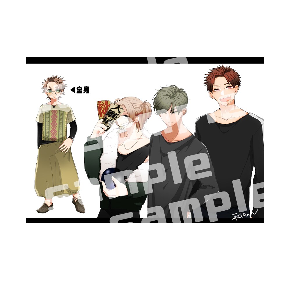 TRPG等で使用できるキャラクター立ち絵描きます あなただけのオリジナルキャラクターを作りませんか！ イメージ3