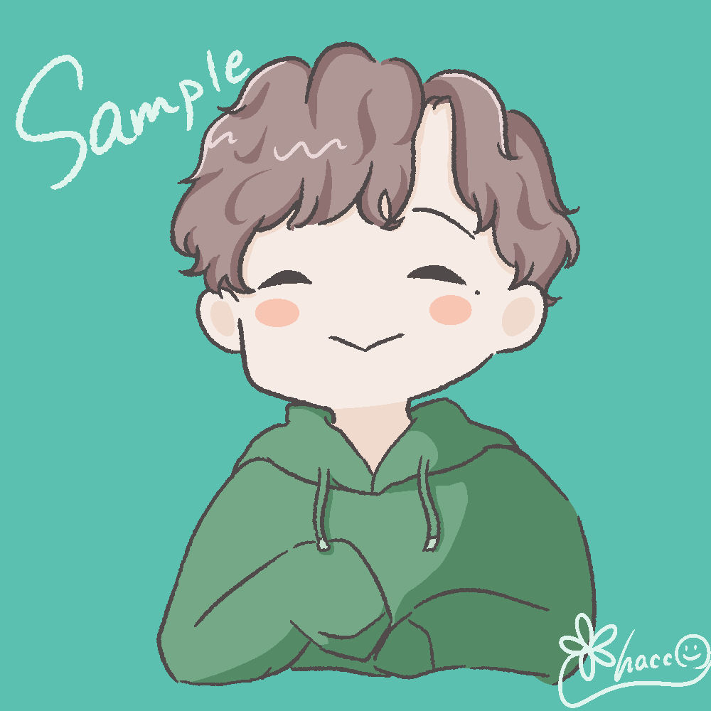 ほんわかゆるっとしたSNS用アイコンを描きます SNSやブログのアイコンにどうぞ イメージ2