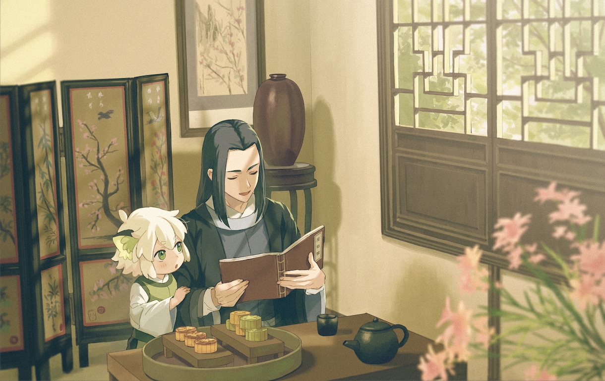 キャラ背景可能、細部まで拘ったイラスト作成承ります キャラクター、背景の実務経験を生かして作成させていただきます イメージ4