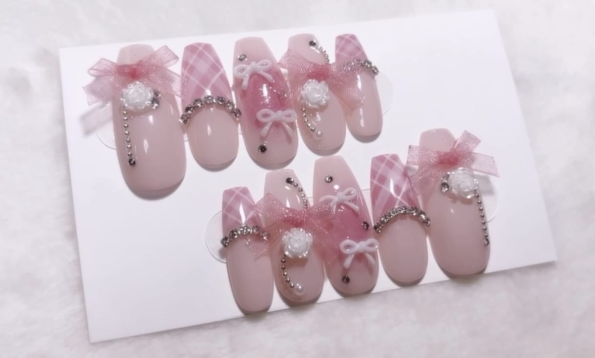 ネイルチップ依頼募集します フルオーダー一律1500円(/・ω・)/!♥ イメージ2