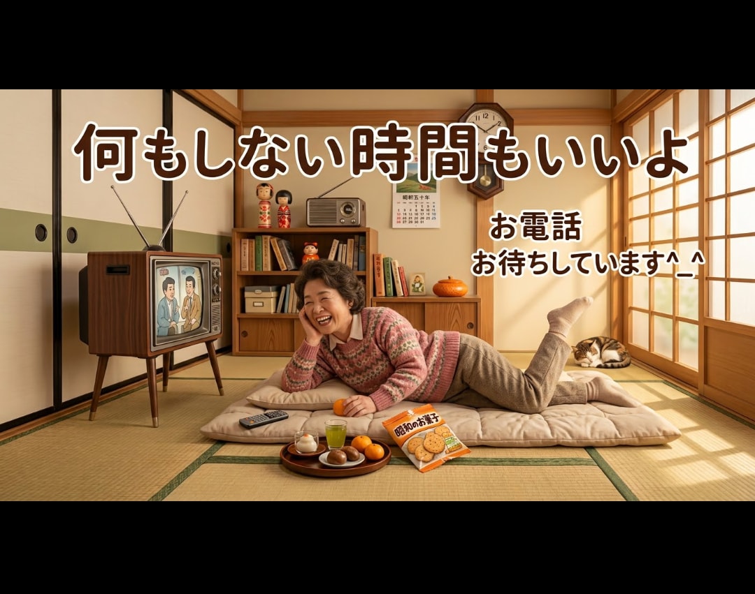 時間ができたら「何かしなくては」！をやめられます よい人を演じるのを休みましょう！上司役、母親、嫁、相談役など イメージ1