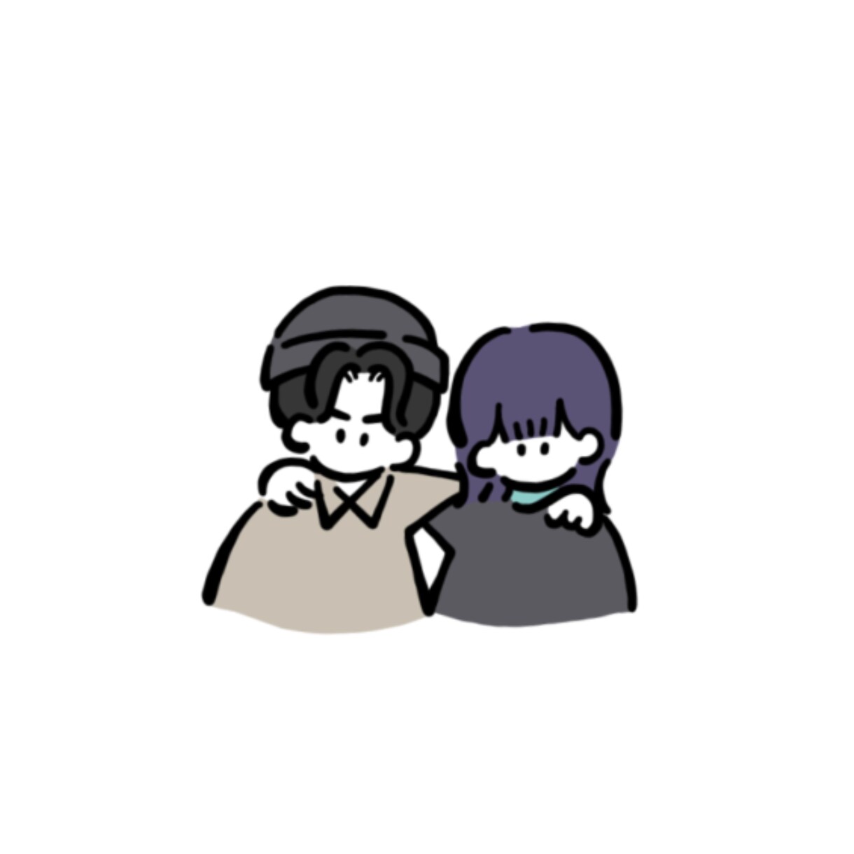 あなたの『ゆるふわ系』似顔絵描きます じわじわと愛着が湧く絵です！！ イメージ3