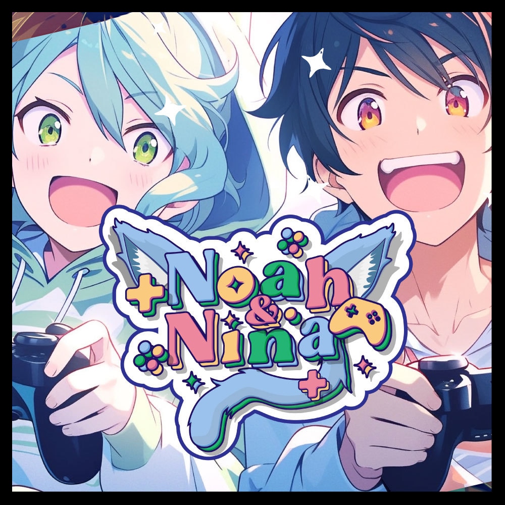 商用利用可! 目を引くVTuberロゴお作りします ブログタイトル,snsヘッダー等もお作りいたします！ イメージ5