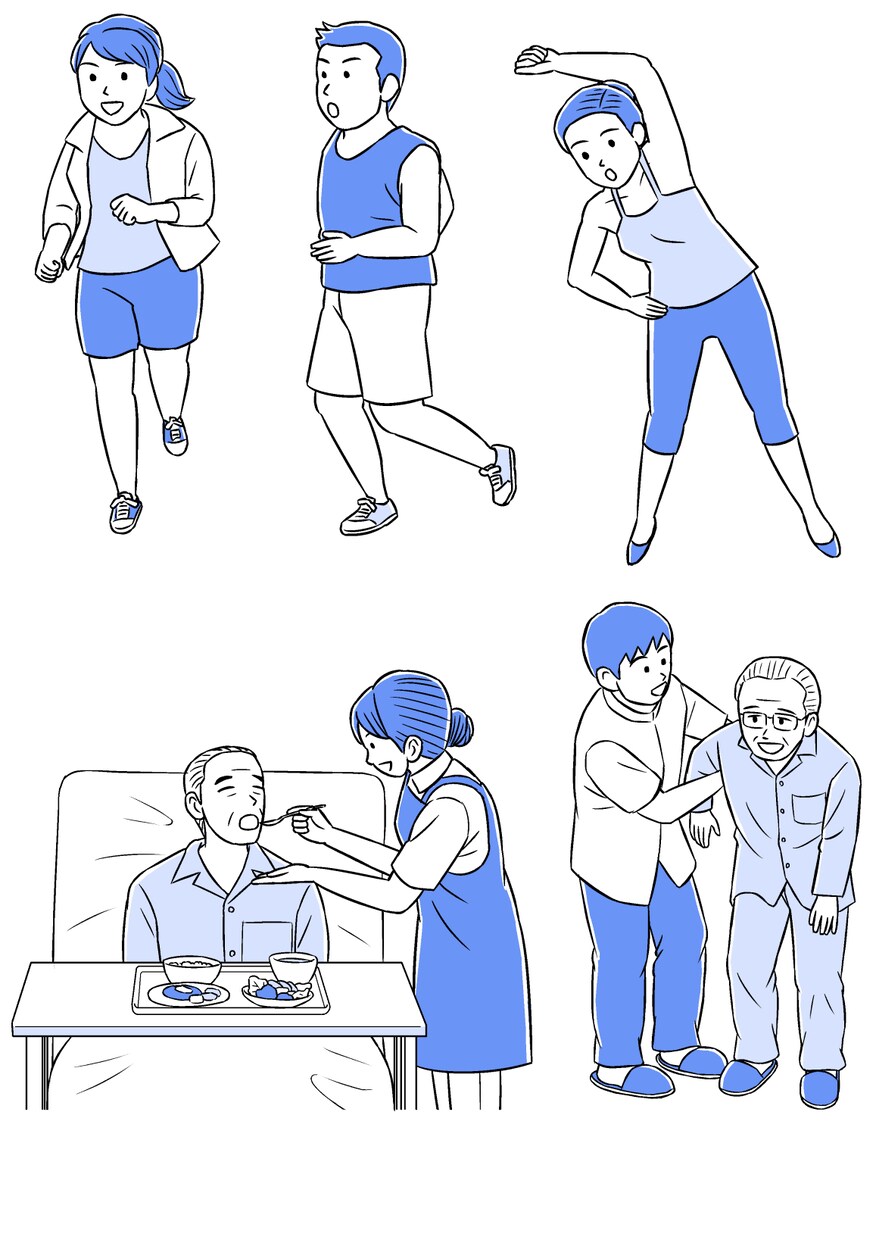人物イラストを制作いたします 汎用性が高いシンプルな人物イラストです！ イメージ2