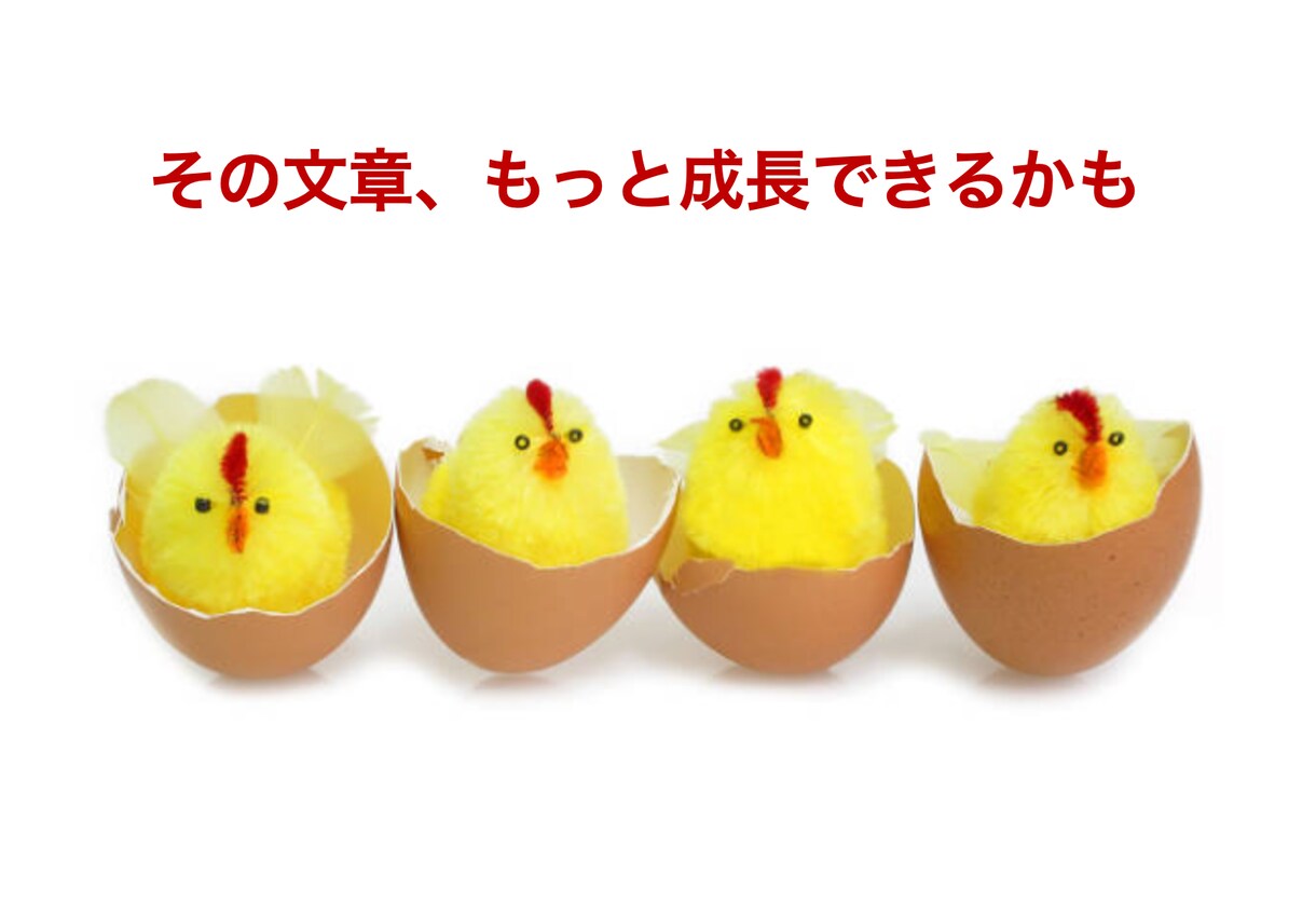 リライト！その文章、セールできる文章へ成長させます 受賞歴多数！有名コピーを書くライターのリライトで売上拡大を！ イメージ1