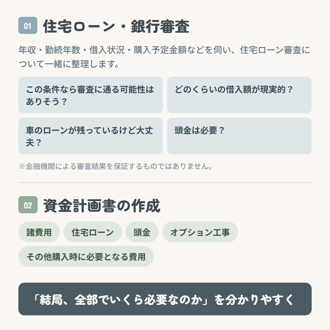 住宅購入の不安・疑問をまとめて相談できます 購入する・しないを決めるためのセカンドオピニオン イメージ5