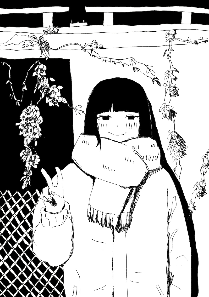 ゆるいモノクロイラスト描きます SNSアイコン・動画用・一枚絵・挿絵など ◎商用OK イメージ6