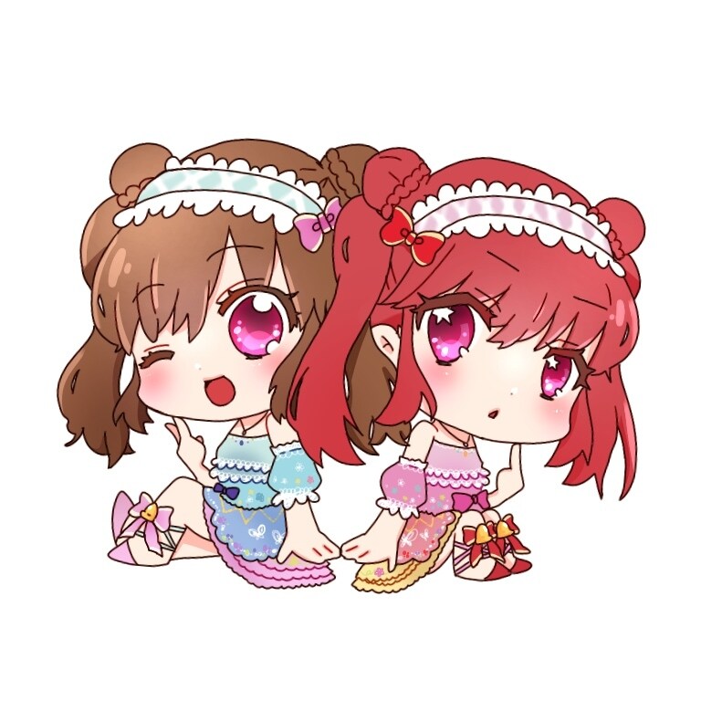 かわいいミニキャラ描きます SNSアイコン等に⭐︎夢絵可能⭐︎オリジナル・二次創作可 イメージ2