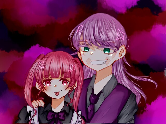 夢絵イラスト描きます 二次元のキャラクター様と依頼者様のイラストを描きます イメージ4
