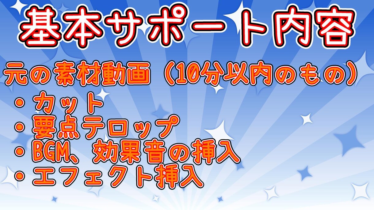 現役動画投稿者が動画作成します 現役動画投稿者があなたの動画を編集します。 イメージ2