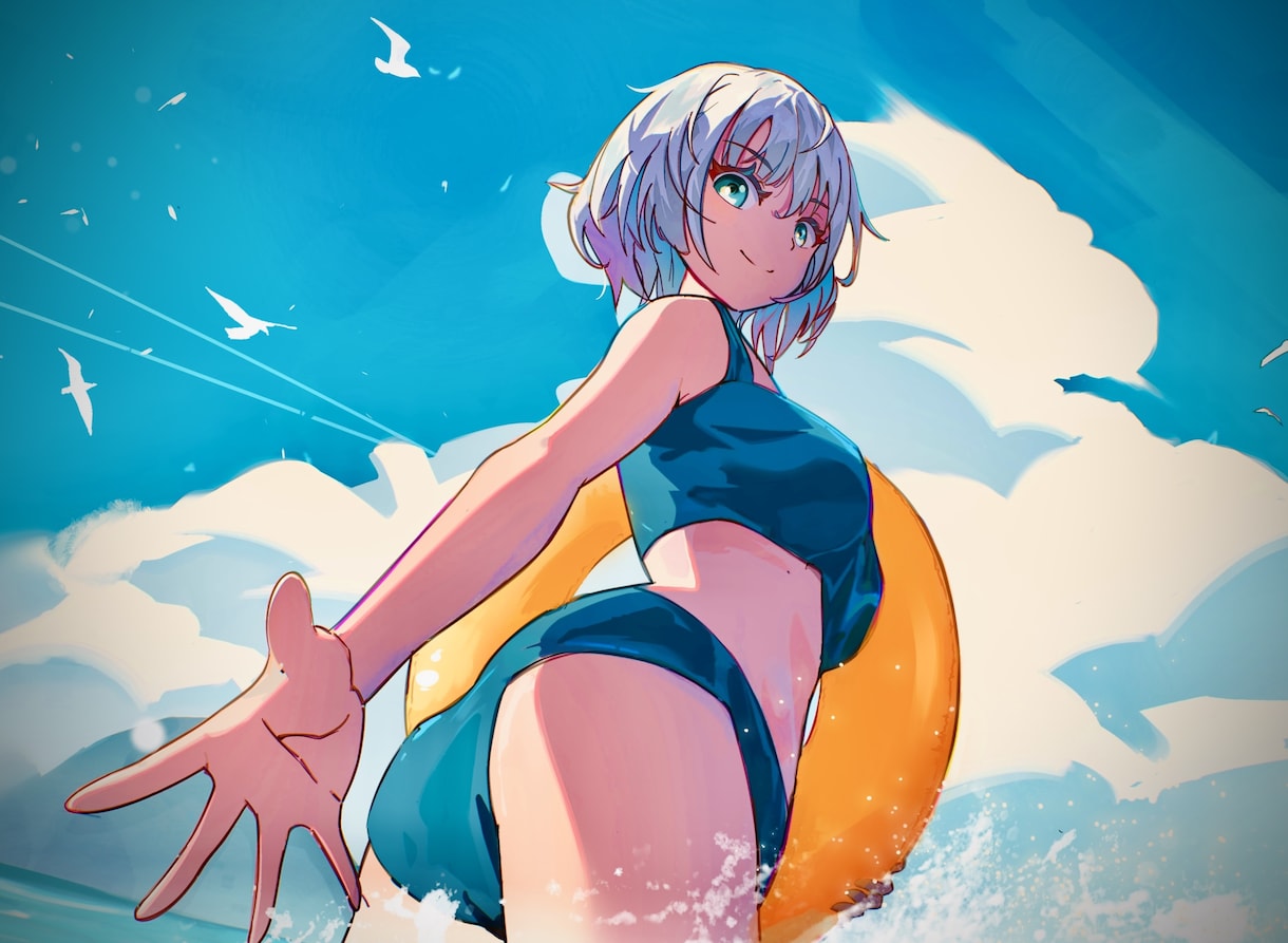 イラスト制作します SNSアイコン·一枚絵·立ち絵など イメージ3