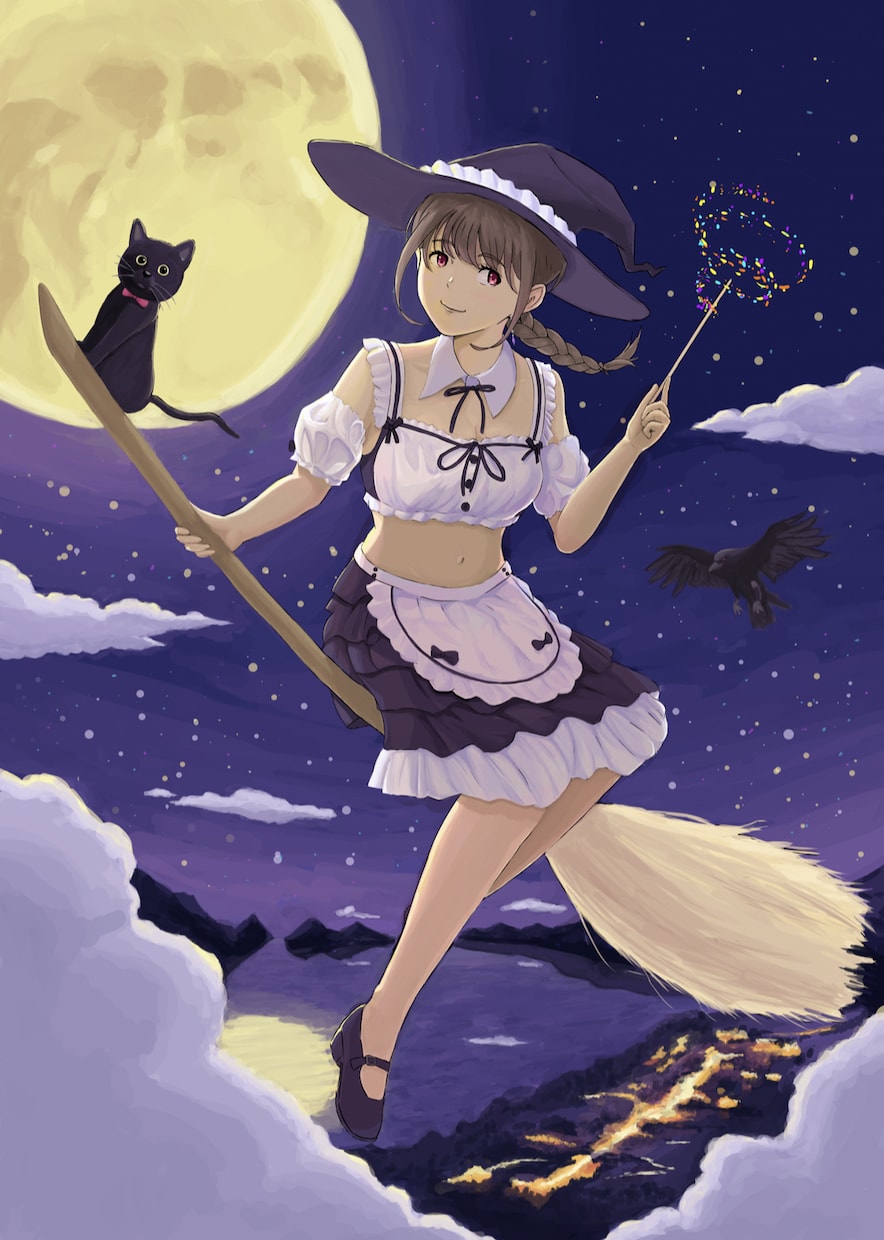 背景込み！一枚絵を作成します お気軽にご要望お聞かせください！ イメージ1