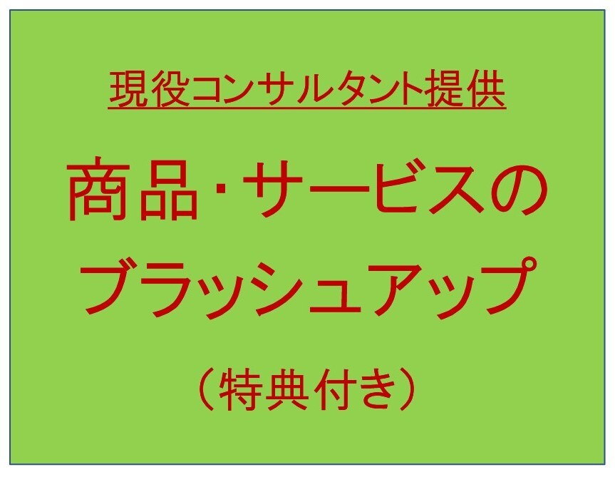 あなたの商品・サービスをブラッシュアップします プロのコンサルタントを活用したい方へ イメージ1