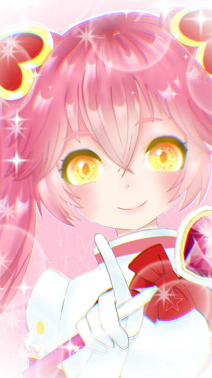 きらきらかわいい女の子らしいアイコンかきます いかにも女の子らしいアイコンかきます イメージ4