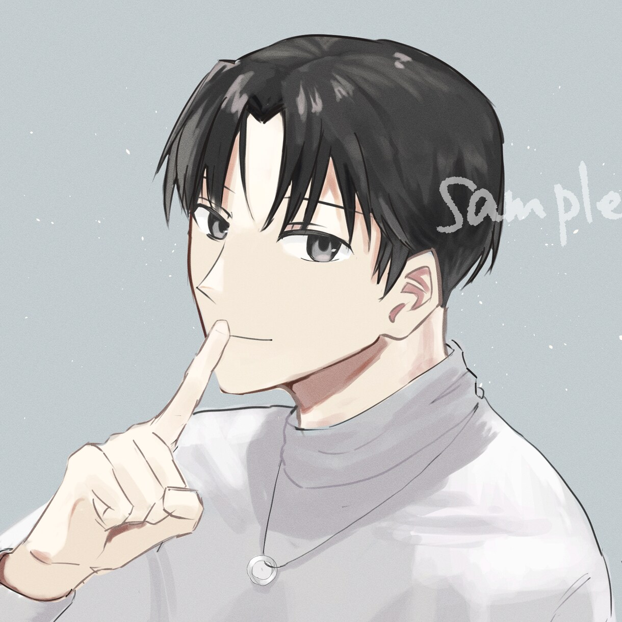 商用利用OK！タッチのあるアイコンを描きます アニメよりでかっこいい・かわいいイラスト描きます！ イメージ1