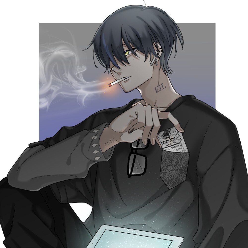 イラスト/1枚絵/サムネ制作します 個性的なイラストを提供致します。MVやサムネなどに イメージ1