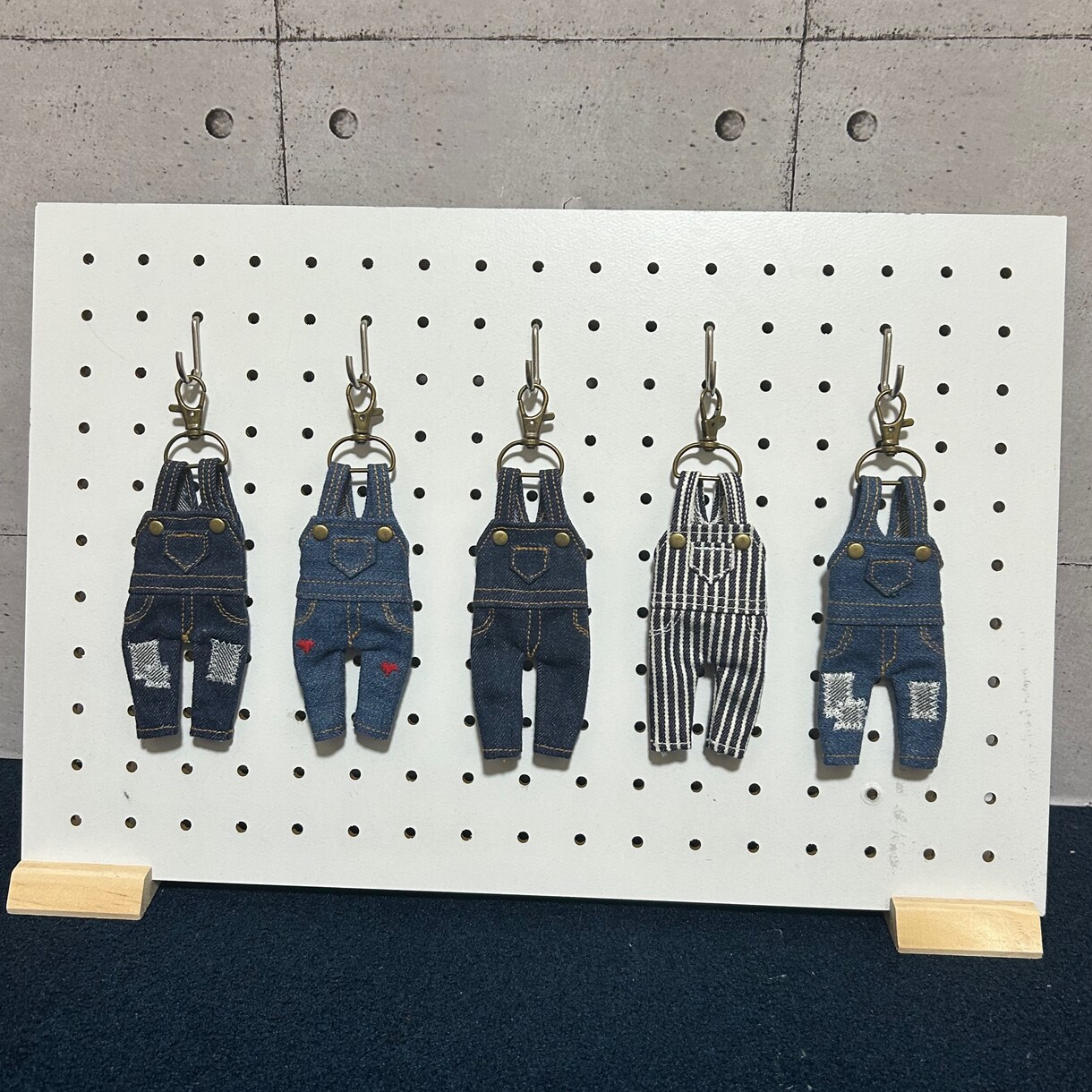 デニムキーホルダーを作成します 世界に一つだけのデニムキーホルダー イメージ1
