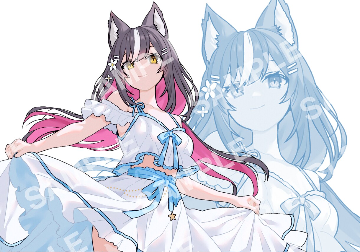 かわいいイラストお描きします キャラクターの魅力を大切に、一枚一枚丁寧に仕上げます イメージ4