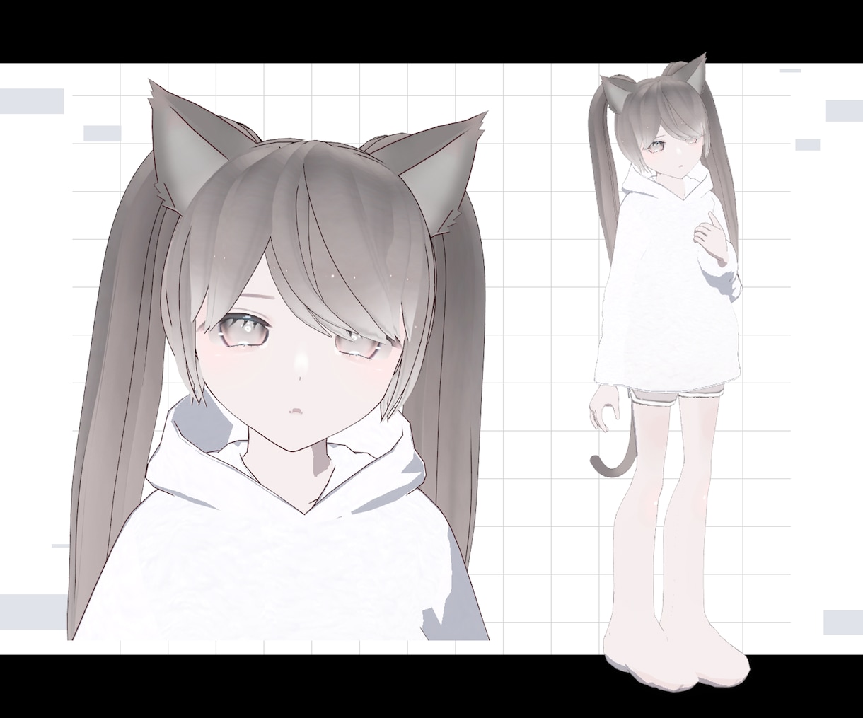 VRoidで3Dモデルを制作します 迅速納品！全力であなたの理想にお答えします イメージ3