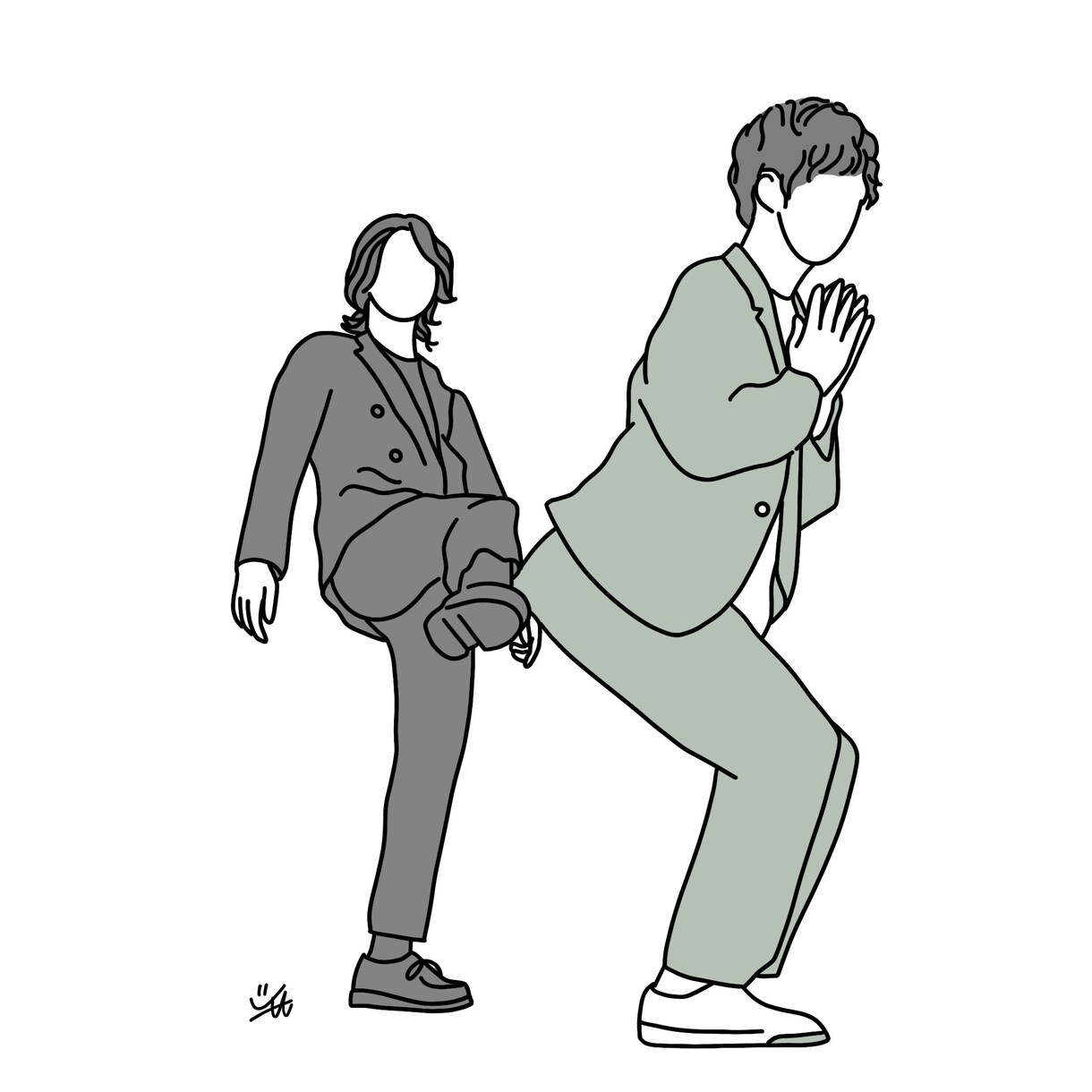 シンプルなイラスト描きます 淡い色味がお好きな方におすすめ イメージ5