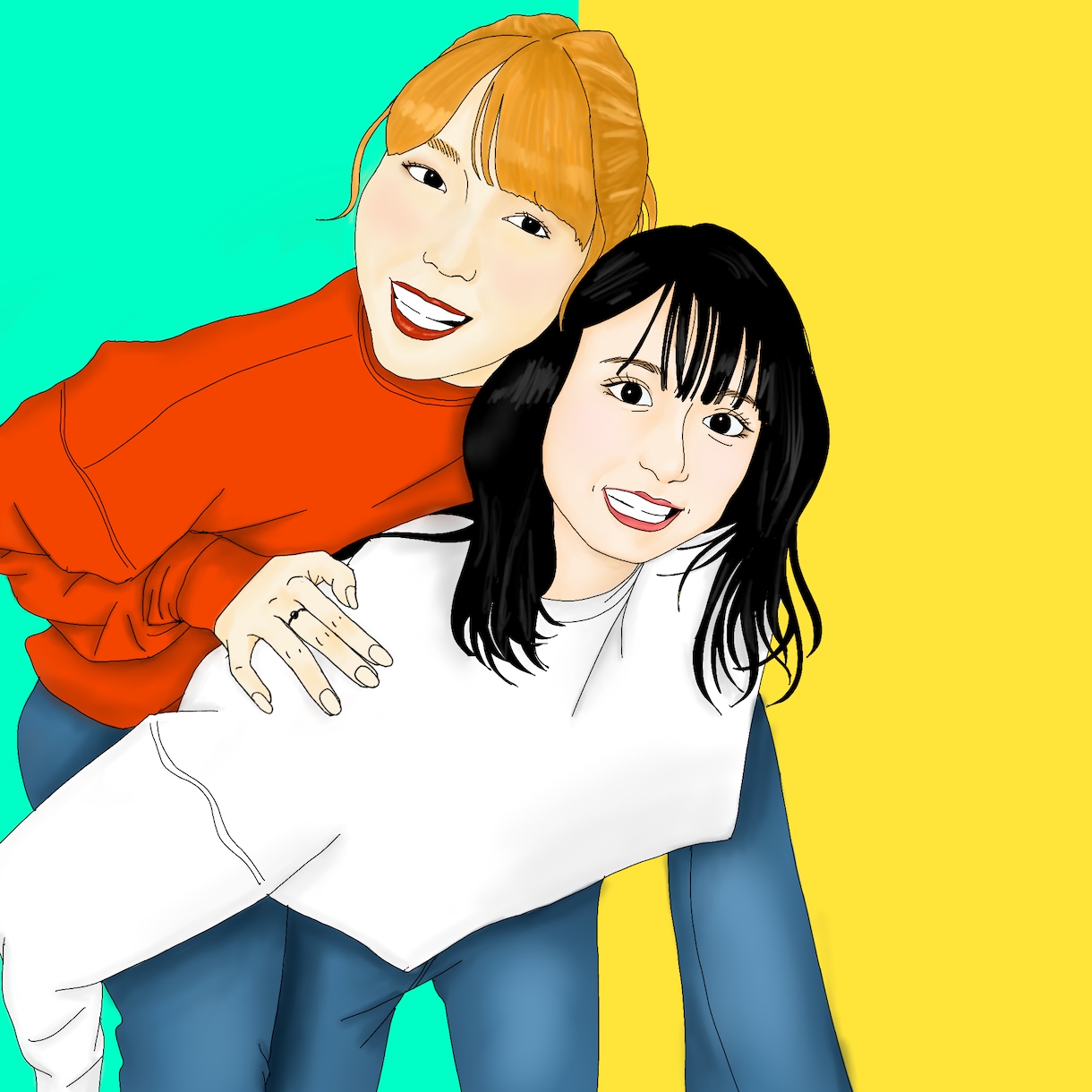 似顔絵承っております プレゼントやアイコンいかがですか？ペットの似顔絵も可 イメージ2
