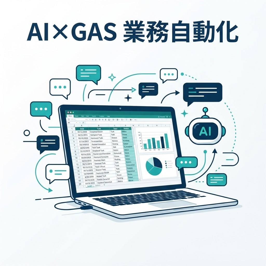 AI×GASで業務自動化ツールを作成します 問い合わせの仕分け・週次レポートシステムを3営業日納品 イメージ1