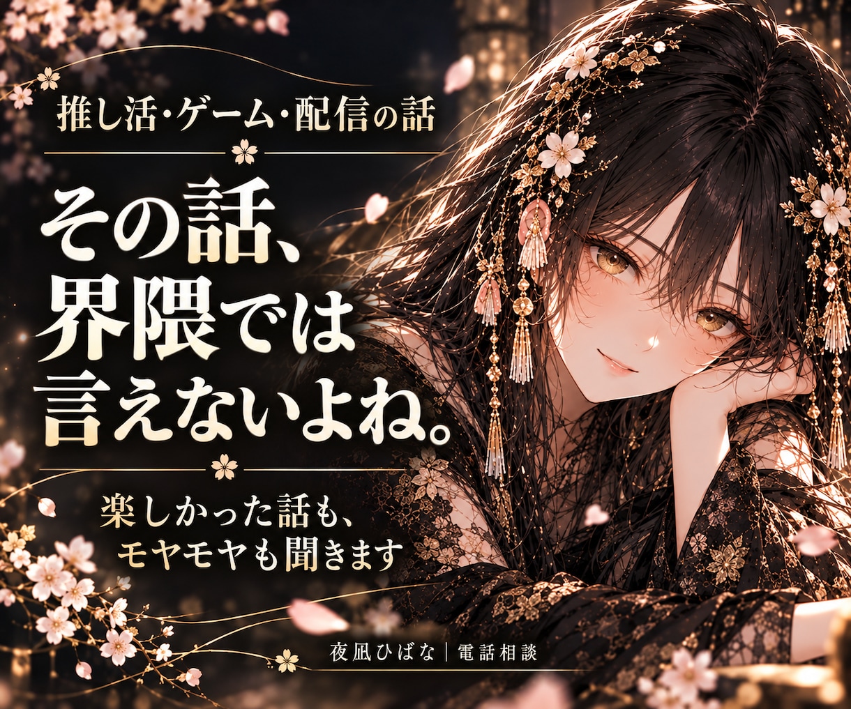 推し活やゲーム界隈の愚痴も楽しい話も聞きます 趣味やオンラインの人間関係について イメージ1