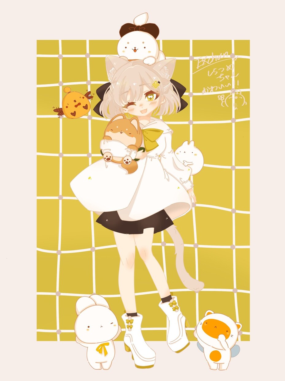 かわいく魅力的に仕上げる等身イラスト描きます イラストに関わるすべてのオプション込みでの等身イラストです イメージ1