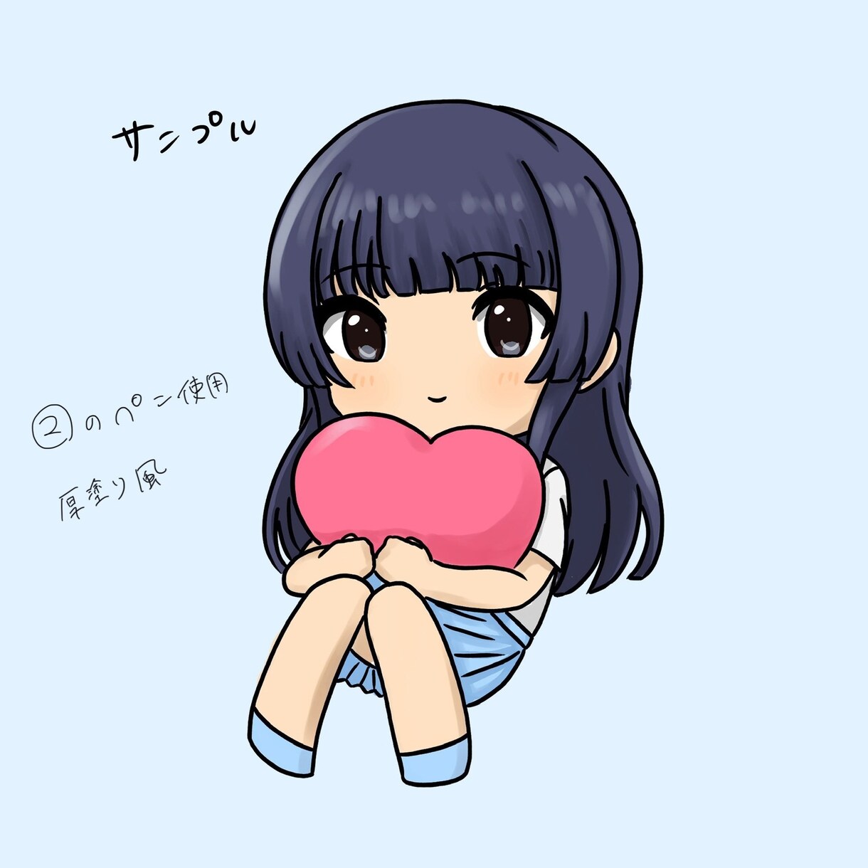 ゆるっとかわいいイラスト描きます アイコンや挿絵用はいかがですか？ イメージ2
